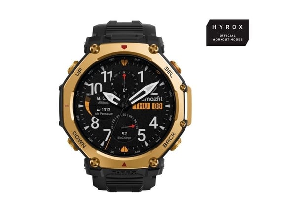 Amazfit T-Rex 3 Pro - 48 mm - Ja smartklokke med stropp - silikon - håndleddstørrelse: 145-210 mm - display 1.5" - Bluetooth, Wi-Fi, NFC - 52 g - s...