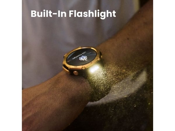 Amazfit T-Rex 3 Pro - 48 mm - Ja smartklokke med stropp - silikon - håndleddstørrelse: 145-210 mm - display 1.5" - Bluetooth, Wi-Fi, NFC - 52 g - s...
