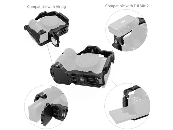 SmallRig 5583, 108 mm, 64,5 mm, 146 mm, 188 g, 122,5 mm, 69 mm