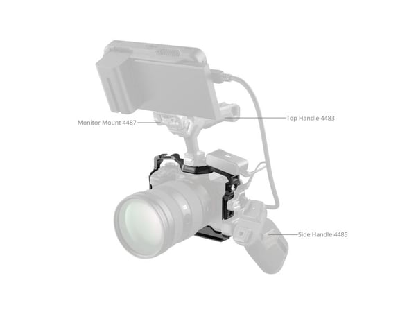 SmallRig 5583, 108 mm, 64,5 mm, 146 mm, 188 g, 122,5 mm, 69 mm