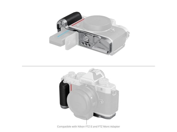 SmallRig 5706, Digitalkamera, håndgrep, Nikon, Z f, Sort, Sølv
