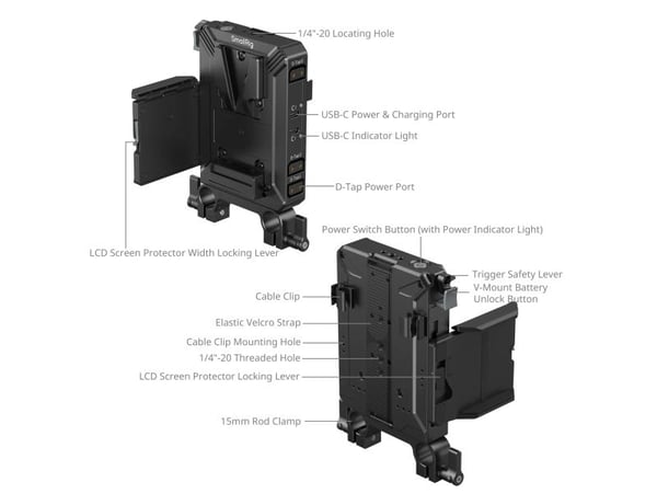 SmallRig 5226, 20000 mAh, 16,8 V