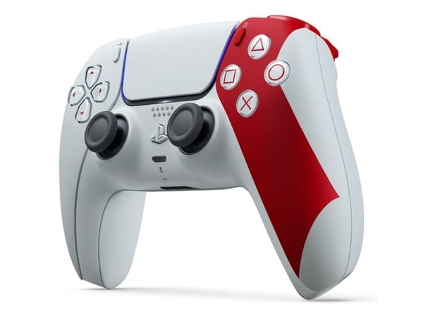 Sony DualSense - God of War 20th Anniversary Limited Edition, Pad-ohjain, PlayStation 5, D-pad, Kotipainike, Asetukset-painike, Jaa-painike, Käynni...