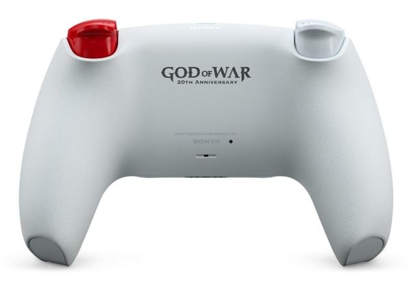 Sony DualSense - God of War 20th Anniversary Limited Edition, Pad-ohjain, PlayStation 5, D-pad, Kotipainike, Asetukset-painike, Jaa-painike, Käynni...