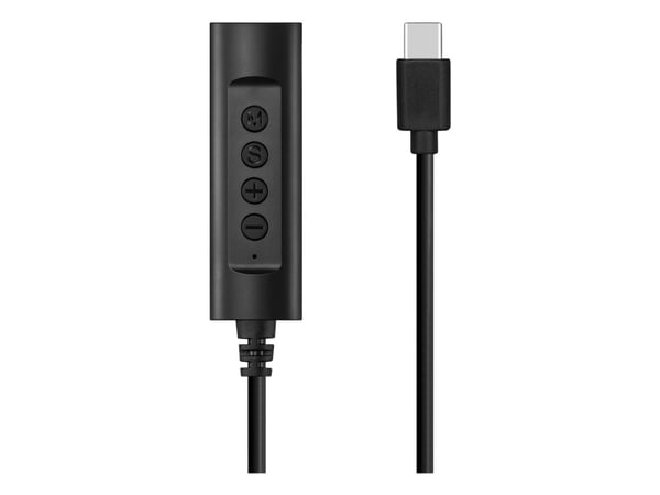 Sandberg Headset USB-C Controller, 1.5m