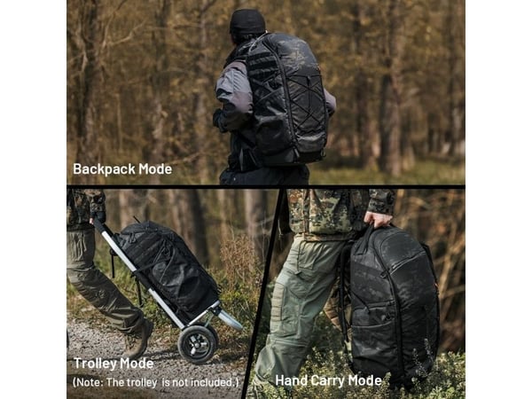 PGYTECH OnePro ST, Ryggsekk, Universell, One 600mm-1200mm Prime Lens + One Camera Body, Sort