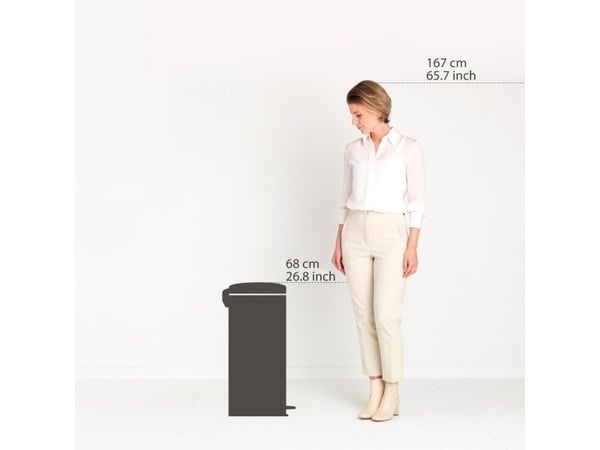 Brabantia 238741, 29,3 cm, 380 mm, 679 mm, 4 kg