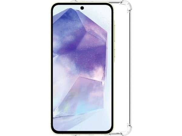 Samsung GP-FPA566AEC - Baksidedeksel for mobiltelefon - termoplast-polyuretan (TPU) - gjennomsiktig - for Galaxy A56