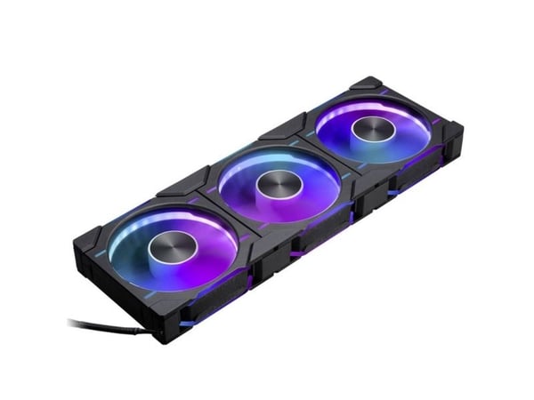 Phanteks PH-F120D30 - Kabinettvifte - revers - 120 mm - svart (en pakke 3)