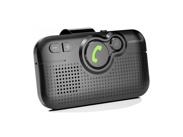 FM-sender Audiocore  handsfree Bluetooth 5.0, A2DP, høyttaler 2W, støtter Google & Siri, AC475