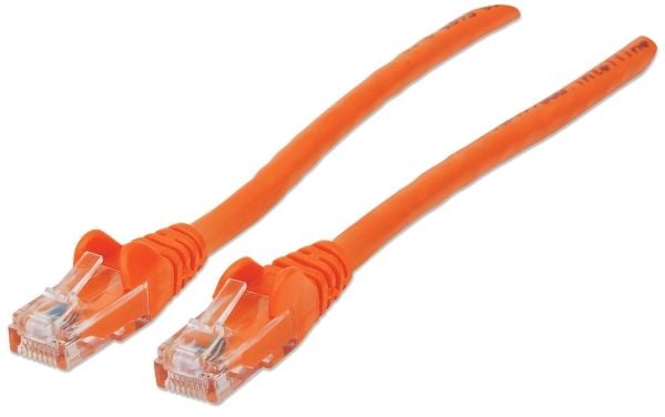 Intellinet 15m Cat6 UTP, 15 m, Cat6, U/UTP (UTP), RJ-45, RJ-45, Oransje