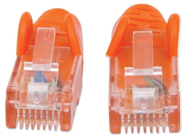 Intellinet 15m Cat6 UTP, 15 m, Cat6, U/UTP (UTP), RJ-45, RJ-45, Oransje