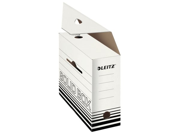 Leitz 61280001, Pahvi, Musta, A4, FSC, 100 mm, 330 mm