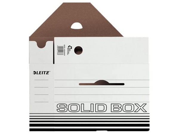 Leitz 61280001, Pahvi, Musta, A4, FSC, 100 mm, 330 mm
