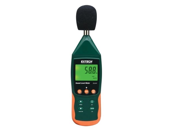 Lydnivå-måleapparat Extech SDL600 31.5 Hz - 8000 Hz 30 - 130 dB Kalibreret Fabriksstandard