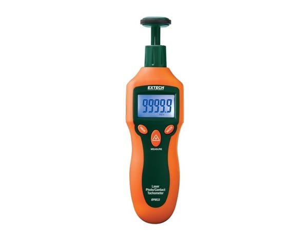 Extech RPM33 kierroslukumittari Mekaaninen , optinen 2 - 19999 RPM 2 - 99999 RPM