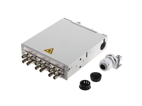 Telegärtner H82050K0001 Splejsekassett Gråhvid (RAL 7035) 1 stk