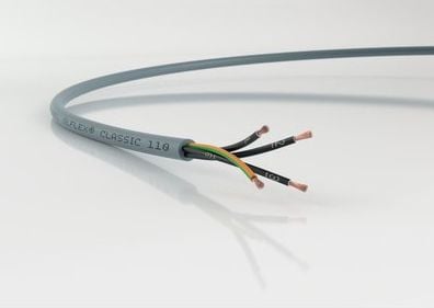 Ohjauskaapeli 4G25 mm2 JZ - Suojaamaton, Ölflex Classic 110, harmaa, rumpu 500M, kiinnittämiseen