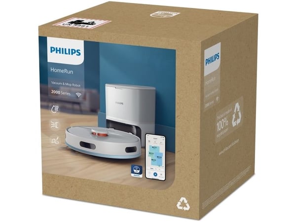 Philips 2000-serien, Støv pose, Hvit, Rund, Støv pose, Akrylonitril-butadien-styren (ABS), 0,38 l