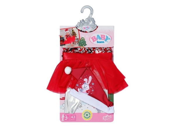 BABY born Xmas Dress 43cm
