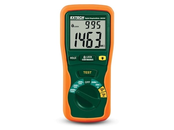 Extech 380260 Isolationsprovare 250 V, 500 V, 1000 V 2000 M? (380260)