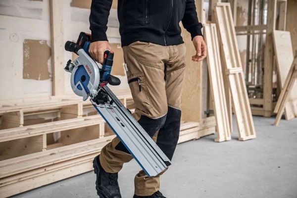 Bosch GKS 18V-57-2 GX, Sponplate, Tre, Sort, Blå, Børsteløs, 16,5 cm, 5000 RPM, 2 cm - SOLO