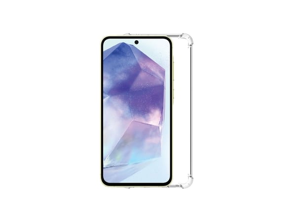 Samsung GP-FPA566AEC - Baksidedeksel for mobiltelefon - termoplast-polyuretan (TPU) - gjennomsiktig - for Galaxy A56