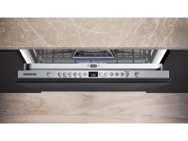 Siemens iQ100 SN616X00KF, Fullstendig innebygget, Full størrelse (60 cm), 13 kuverter, C, 46 dB, Auto 45-65°C, Eco 50°C, Intensive 70°C, For-rens, ...