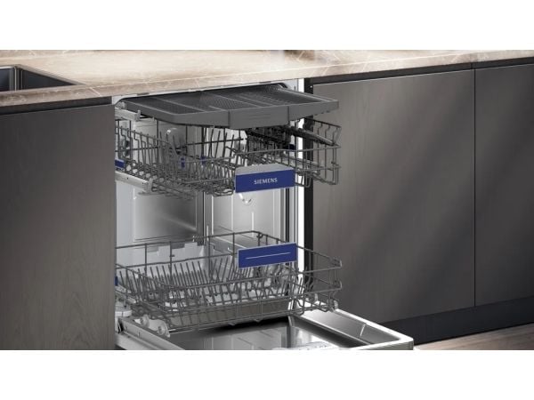 Siemens iQ100 SN616X00KF, Fullstendig innebygget, Full størrelse (60 cm), 13 kuverter, C, 46 dB, Auto 45-65°C, Eco 50°C, Intensive 70°C, For-rens, ...