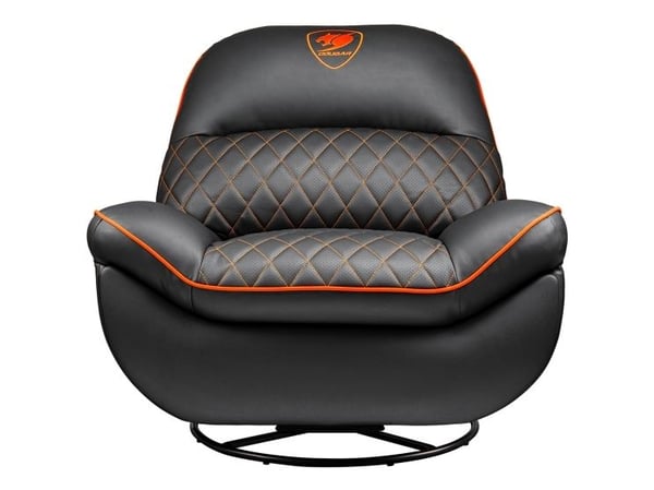 COUGAR CGR-OVL-ORB, Gamingsofa, 150 kg, Polstret Sete, Polstret Rygg, Universell, Svart