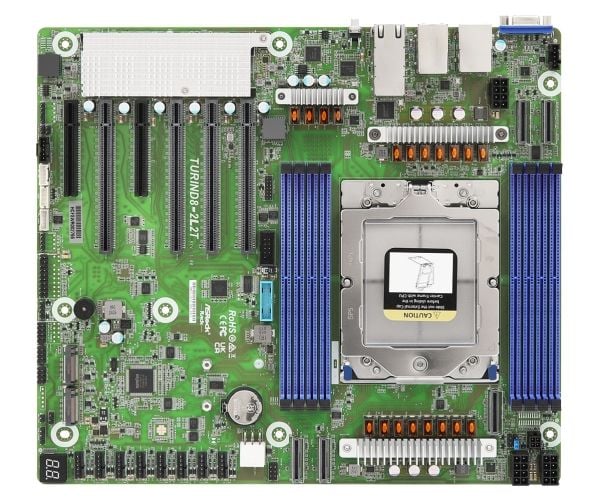 ASRock Rack TURIND8-2L2T - Hovedkort - SSI CEB - LGA6096 Socket - USB 3.2 Gen 1 - 2 x 10 Gigabit LAN, 2 x Gigabit LAN - innbygd grafikk
