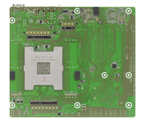 ASRock Rack TURIND8-2L2T - Hovedkort - SSI CEB - LGA6096 Socket - USB 3.2 Gen 1 - 2 x 10 Gigabit LAN, 2 x Gigabit LAN - innbygd grafikk