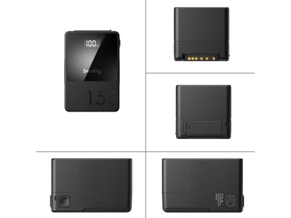 SmallRig VB155 mini, 10200 mAh, Lithium, Power Delivery 3.0, Programmable Power Supply (PPS), Quick Charge 2.0, Quick Charge 3.0, VOOC 2.0, 14,54 V...