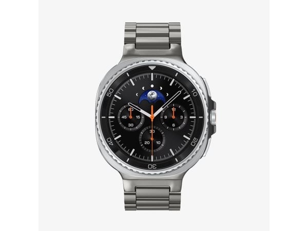 Spigen Modern Fit Titanium, Band, Smartwatch, Metallisk, Samsung, Galaxy Watch 8 (40mm), Rostfritt stål