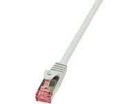 LogiLink 1.5m Cat.6 S/FTP, 1,5 m, Cat6, S/FTP (S-STP), RJ-45, RJ-45, Grå