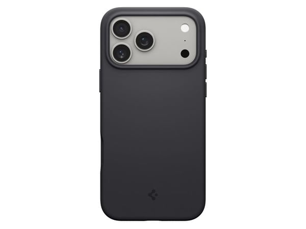 Spigen Silicone Fit (MagFit), Etui, Apple, iPhone 17 Pro, 16 cm (6.3"), Svart