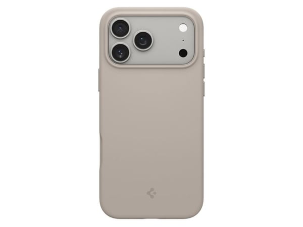 Spigen Silicone Fit (MagFit), Etui, Apple, iPhone 17 Pro, 16 cm (6.3"), Steinfarge