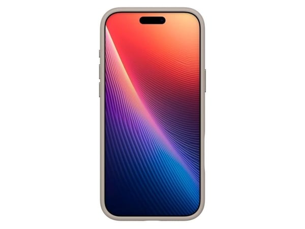 Spigen Silicone Fit (MagFit), Etui, Apple, iPhone 17 Pro, 16 cm (6.3"), Steinfarge