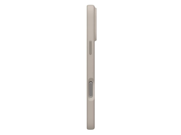 Spigen Silicone Fit (MagFit), Etui, Apple, iPhone 17 Pro, 16 cm (6.3"), Steinfarge
