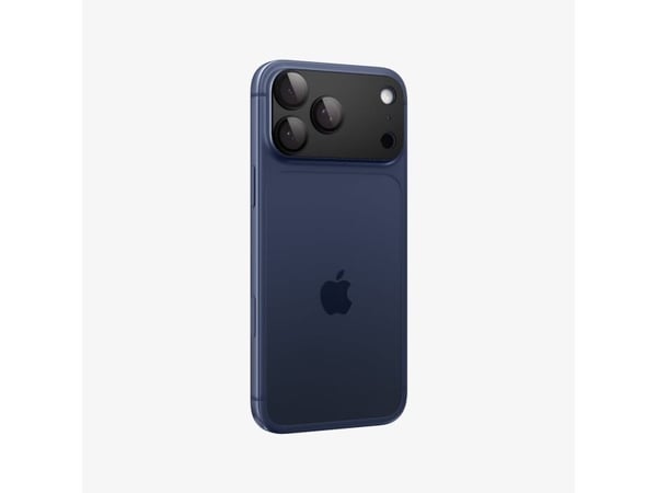 Spigen Optik Pro XL EZ Fit, Apple, iPhone 17 Pro, Pölynkestävä, Naarmuuntumisenkestävä, musta, 2 kpl