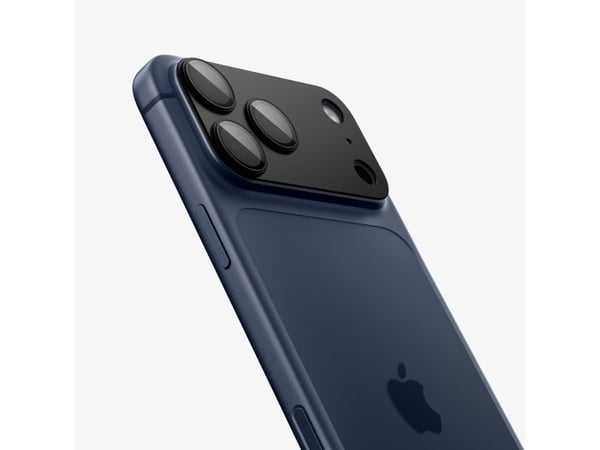 Spigen Optik Pro XL EZ Fit, Apple, iPhone 17 Pro, Pölynkestävä, Naarmuuntumisenkestävä, musta, 2 kpl