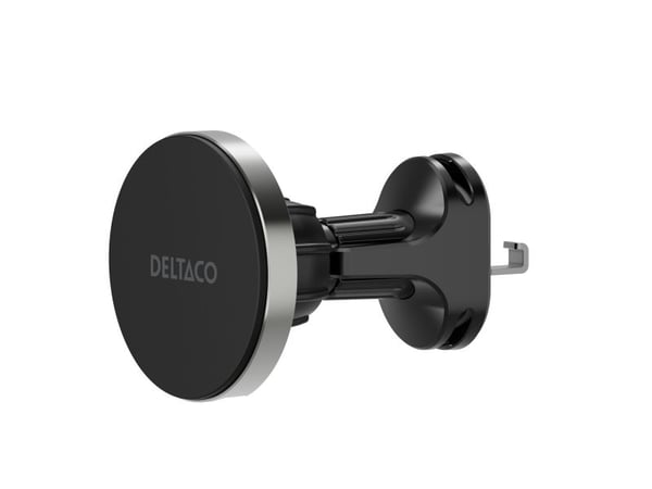 Deltaco Irrotettava langaton autolaturi, magneetti, puhelimille/iPhonelle, Automatisk, Lajittelu