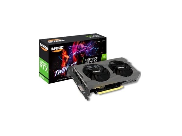 INNO3D GeForce RTX 3050 TWIN X2 OC, GeForce RTX 3050, 6 GB, GDDR6, 96 bit, 7680 x 4320 piksler, PCI Express x16 4.0