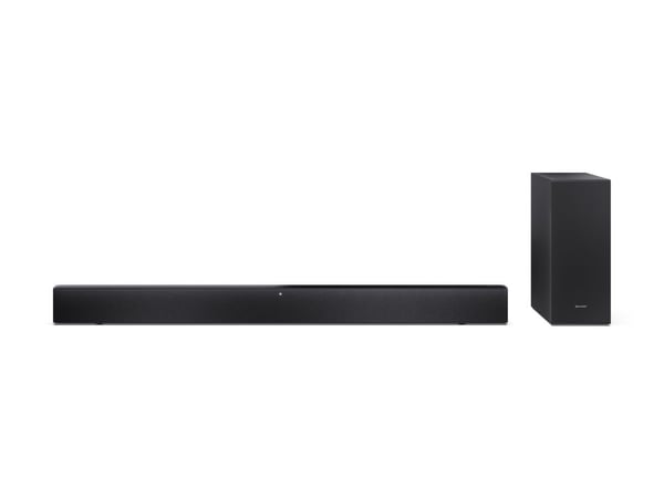 Sharp HT-SBW310 - Lydplankesystem - for TV - 2,1 kanaler - trådløs - Bluetooth - 120 watt (Total) - matt svart