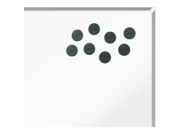 Nobo - Magnet - 2 cm diameter - svart (en pakke 8) - for P/N: 1900925, 1900933, 1900940, QB05142AS, QB05442ASTD, QB05742C, QBPE1812, QBPE9060