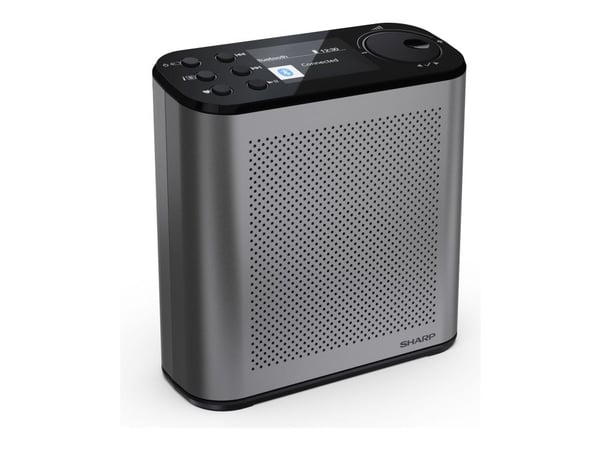 Sharp Osaka DR-P530 - Bärbar DAB-radio - inget operativsystem - åskmolnsgrå