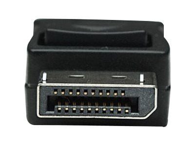 TECHly - Bildskärms/ljudkabel - DisplayPort (hane) till DisplayPort (hane) - DisplayPort 1.3 - 50 cm - formpressad, stöd för 4K - svart