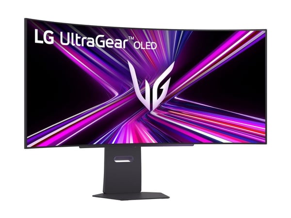 LG UltraGear 45GX900A-B - OLED-skjerm - gaming - kurvet - 45" - 3440 x 1440 UWQHD @ 240 Hz - 1500000:1 - DisplayHDR 400 True Black - 0.03 ms - 2xHD...