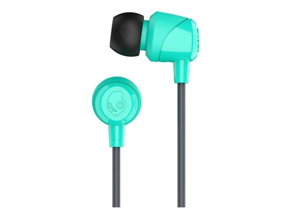 Skullcandy Jib - Ørepropper med mikrofon - i øret - kablet - 3,5 mm jakk - lydisolerende - Miami, svart