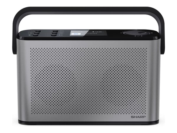 Sharp Osaka DR-P540 - Bärbar DAB-radio - inget operativsystem - åskmolnsgrå